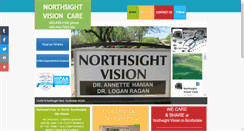 Desktop Screenshot of northsightvision.com