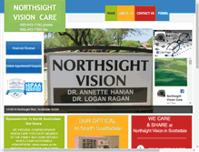 Tablet Screenshot of northsightvision.com